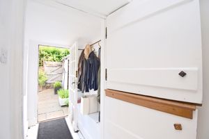 Door to courtyard garden - click for photo gallery